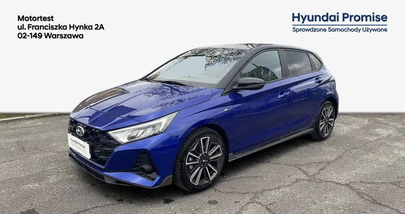 mazowieckie Hyundai i20 cena 78900 przebieg: 5900, rok produkcji 2023 z Szlichtyngowa